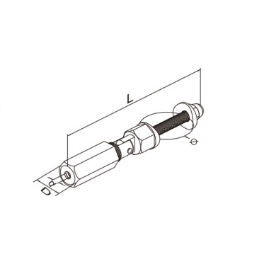 Tendeur câble ⌀ 8 mm...