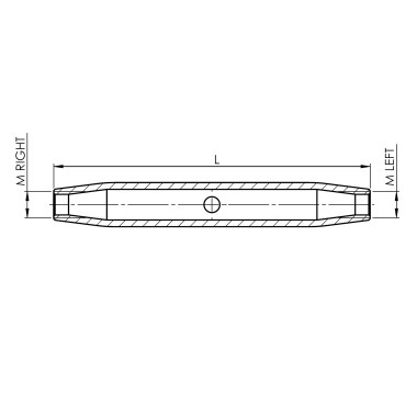 Tendeur câble ⌀ 4 mm