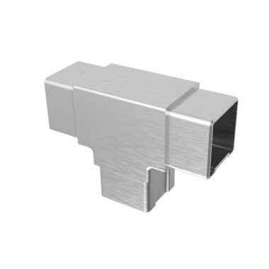 Te - tube carré 40 x 40 mm