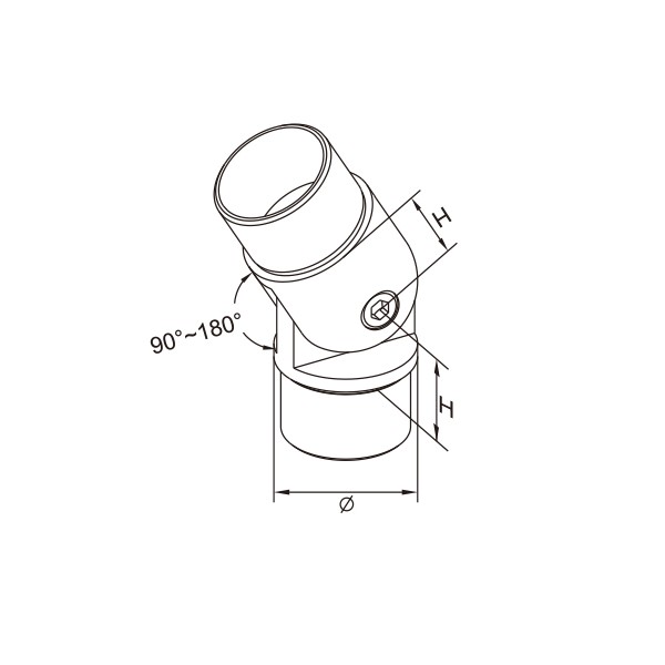 Connecteurs Rapides Pour Tube Aluminium Diamètre 42,4 Mm - Neuf Sous Emballage