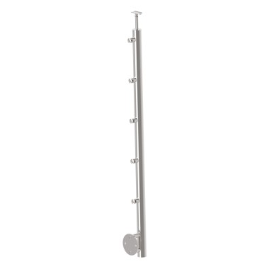 Kit poteau pré-percé ⌀ 42.4 mm